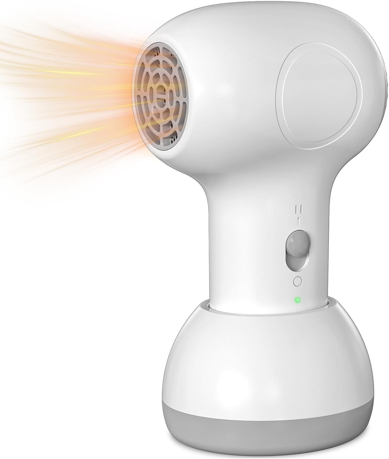 Cordless Hair Dryer for Baby, Kids Model with Charging Base, Gentle Airflow Mini Hair Dryer, Portable Travel Design, Small Dryer for Infant Delicate Skin
